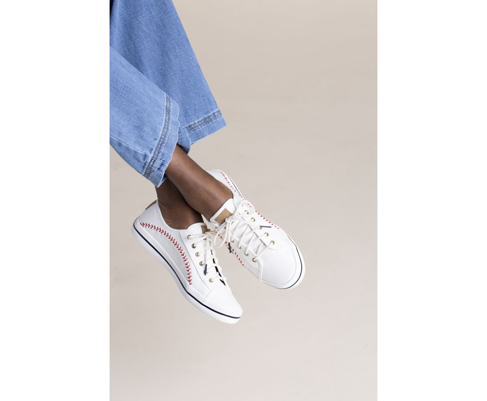 Keds Womens Sneakers White - Kickstart Pennant - 789IXGRJS